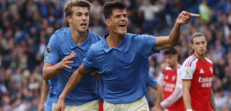 Chema Andres Thrilled by First Brighton Goal in 3-0 Win Over Arsenal Chema Andres Thrilled by First Brighton Goal in 3-0 Win Over Arsenal