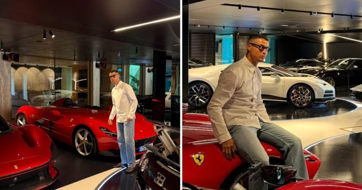 Cristiano Ronaldo's $21 Million Supercar Garage Unveiled Cristiano Ronaldo's $21 Million Supercar Garage Unveiled