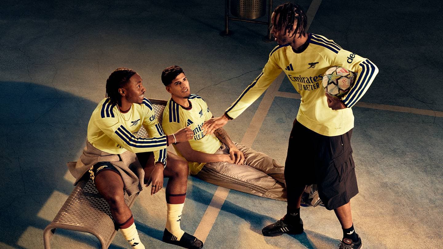 Arsenal Revives Classic Yellow for 2026–27 Third Kit Arsenal Revives Classic Yellow for 2026–27 Third Kit