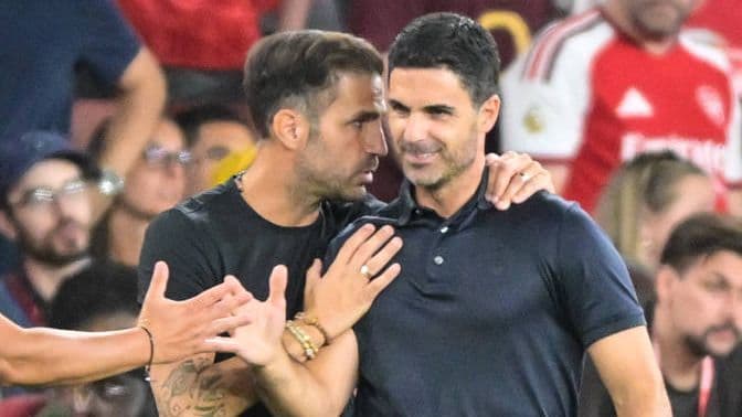 Cesc Fabregas Commends Arsenal's Patience with Mikel Arteta as Como Seeks to Emulate Club Culture Cesc Fabregas Commends Arsenal's Patience with Mikel Arteta as Como Seeks to Emulate Club Culture