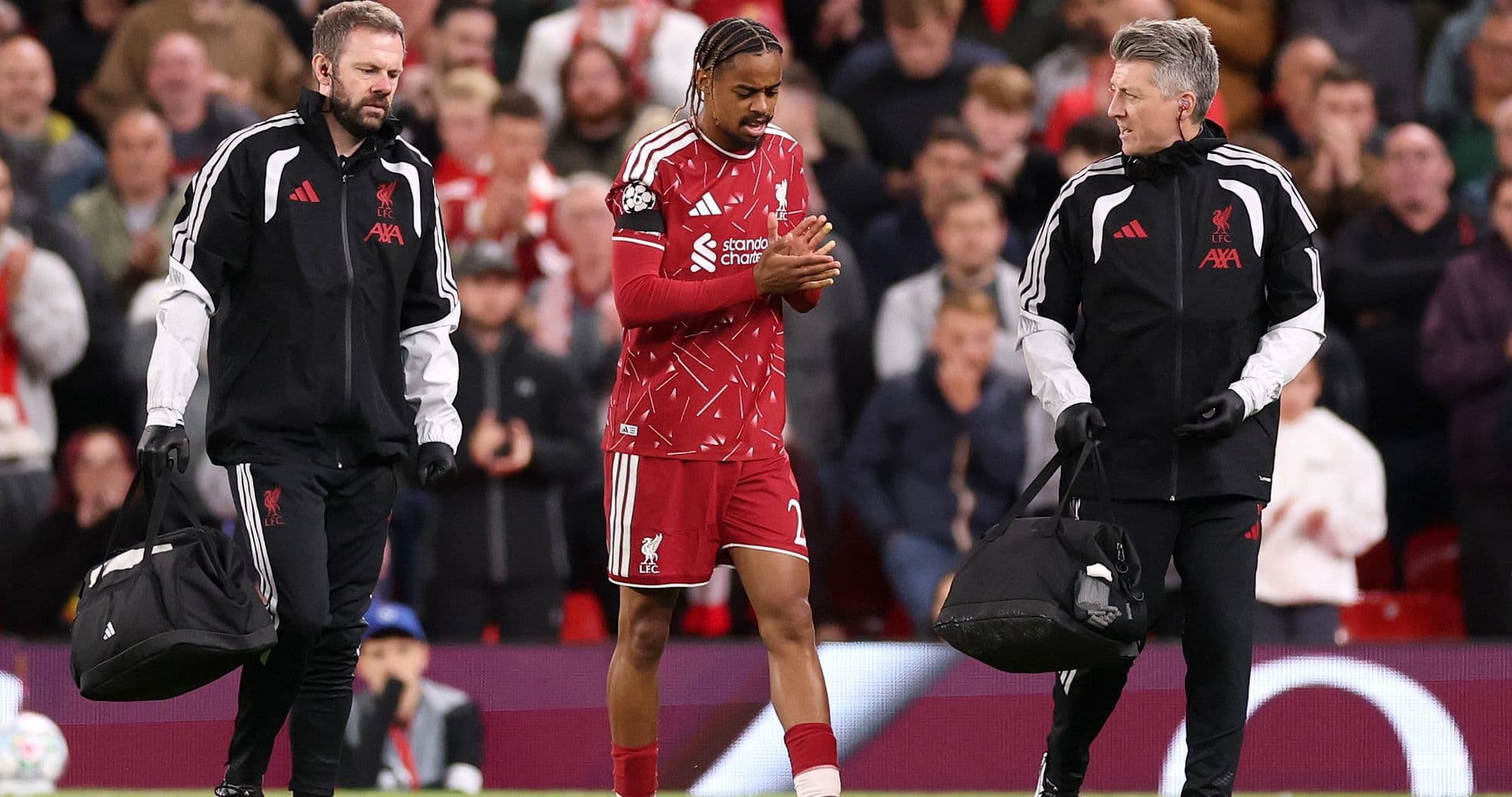 Bradley Barcola Faces Fitness Concerns After Anfield Debut Injury Against Atletico Madrid Bradley Barcola Faces Fitness Concerns After Anfield Debut Injury Against Atletico Madrid